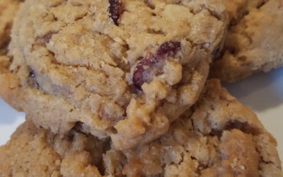 Oatmeal, Cranberry & Walnut Cookies